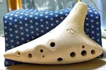 [ 개인 공방 계열 ] 심 오카리나 AC관 크림색