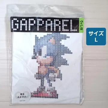 빌리지 뱅가드 소닉 반팔 T셔츠 L사이즈 뿌요뿌요