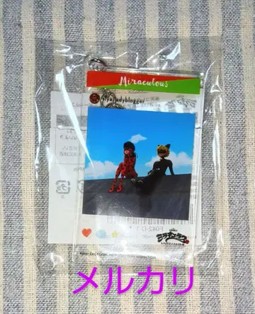 미라큘러스 레이디버그 & 샤노와르 SNS풍 아크릴 키링