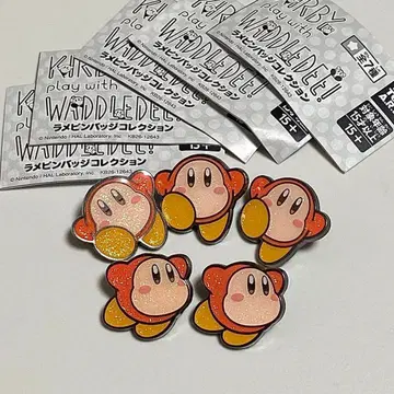 와돌디 핀 배지 5개 세트