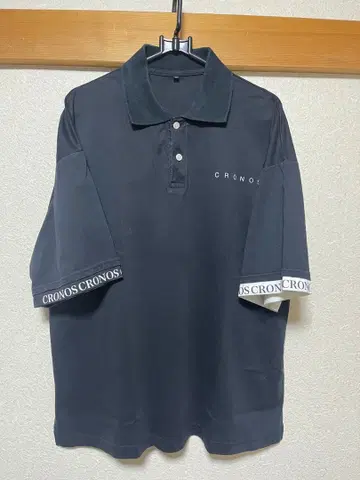 CRONOS 크로노스 피케 셔츠 블랙 M