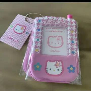 헬로키티 Y2K 카오하나 카드 홀더 폴더폰 디자인.