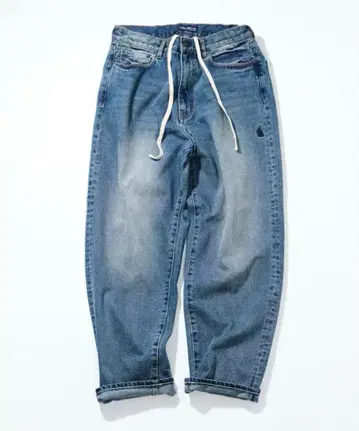 Nautica 블루 와이드 데님 팬츠