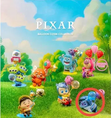 디즈니 픽사 코스비 핫토이즈 벌룬 피규어 슬픔이
