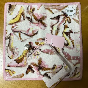 페이러 러브러리 타월 손수건 파우치 2점 세트