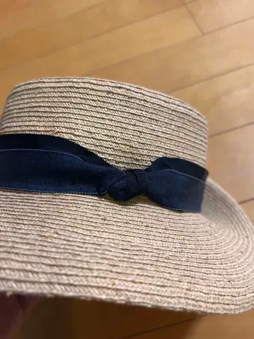 sashiki 사시키 밀짚모자 2색 리본