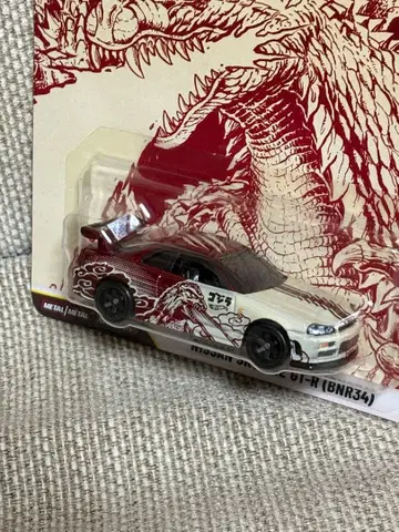 GODZILLA 닛산 스카이라인 GT-R (BNR34) 핫휠