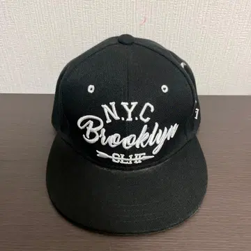 N.Y.C. Brooklyn 야구 모자 블랙