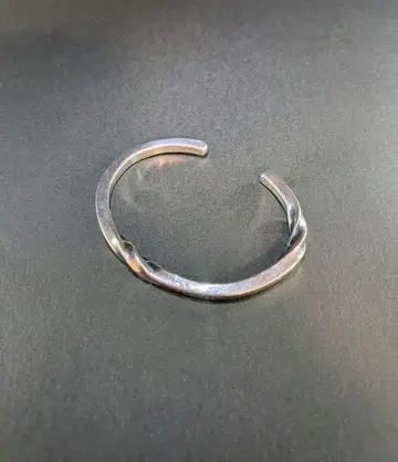 Atease 실버 925 나선형 뱅글