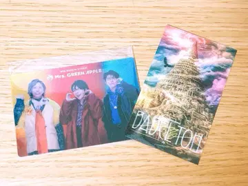 Mrs. GREEN APPLE 렌티큘러 포토카드 2장 세트