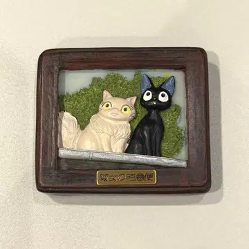 지브리 프레임 마그넷 지지와 릴리 동동이 공화국 마녀 배달부 키키 단종