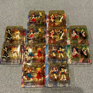 SNK vs CAPCOM 트윈 피규어 키체인 전 6종 컴플리트