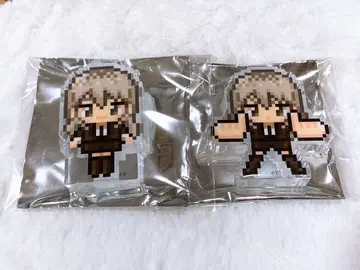 걸즈밴드크라이 카와라기 모모카 도트 아트 아크릴 블록 걸클라