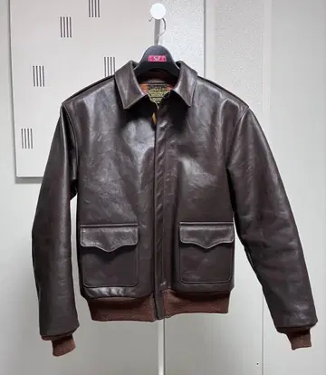 리얼 맥코이 A-2 플라이트 자켓 사이즈 44 러프웨어 실명 복각