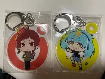 좀비랜드 사가 아크릴 키링 유기리 호시카와 릴리 2종 세트