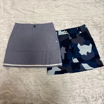 CW & 아디다스 골프 스커트 2종 세트