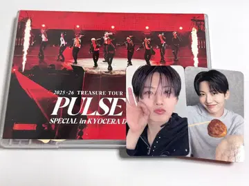 TREASURE DVD PULSEON 준규 트레이딩 카드 교세라