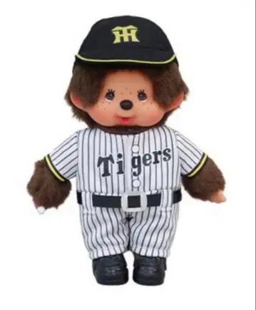 한신 타이거즈 콜라보 몽치치 봉제 인형