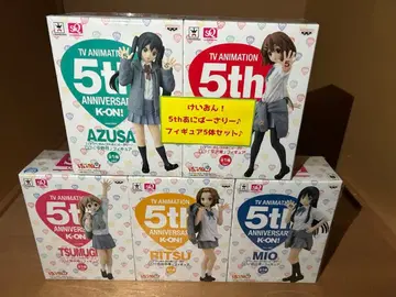 케이온! 5th 애니버서리 SQ 피규어 5인 세트