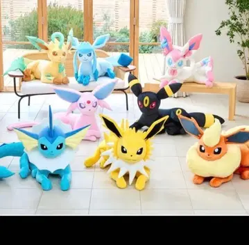 포켓몬 네소베리 봉제 인형 등신대 부스터즈 컴프 8체 세트