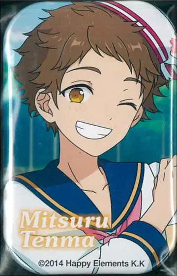 AGF2015 AGF2015) 마루카쿠 캔뱃지 텐마 미츠루