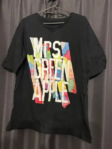 Mrs. GREEN APPLE 티셔츠 블랙