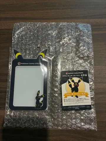 포켓몬 센터 온라인 아크릴 카드 케이스 블래키 A상 B상