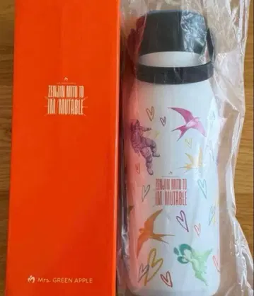Mrs. GREEN APPLE 써모 보틀 젠진미토와 이뮤터블