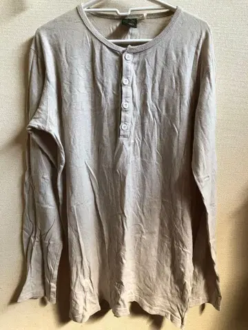 phatee 파티 헨리넥 헴프 롱TEE