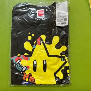 스플래툰2 페스티벌 티셔츠 슈퍼스타 L 사이즈