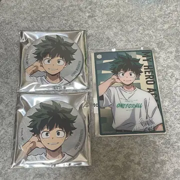 히로아카 베이스야드 미도리야 이즈쿠 캔뱃지 메탈 카드