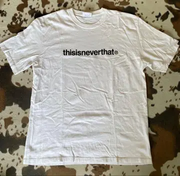 thisisneverthat 화이트 T셔츠 L 사이즈