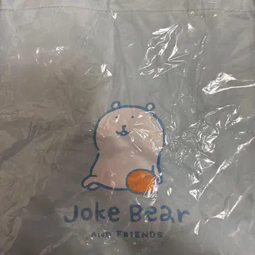 중국 한정판 농담곰 토트백 담곰이 damgome 화이트 나가노