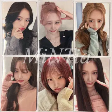 IVE LUCID DREAM 회장 한정판 트레이딩 카드 도쿄 6장 컴프