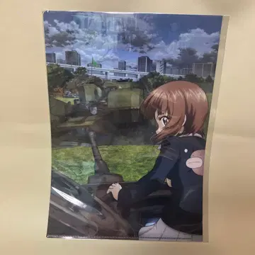 걸즈 앤 판처 최종장 제5화 무비티켓 특전 클리어 파일 걸판 니시즈미