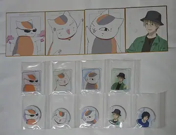 나츠메 우인장 굿즈 세트 냥코 선생님 나토리 슈이치 타누마 카나메