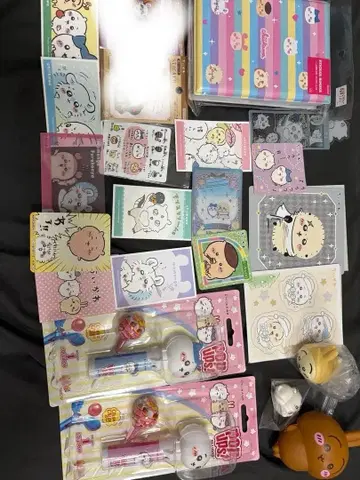 치이카와 (먼작귀) 묶음 판매 스티커 씰북 피규어 마스코트