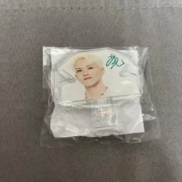 TREASURE 아사히 CAPSULE TOY 랜덤 아크릴 클립 스탠드