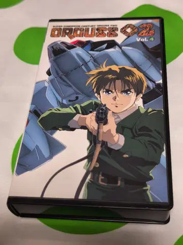 VHS 비디오테이프 애니메이션 초시공세기 오거스 02 Vol.4