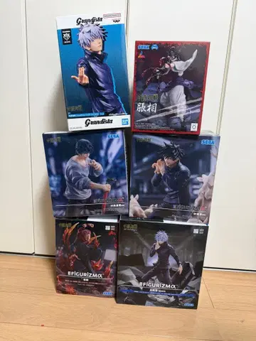주술회전 Jujutsu Kaisen 6체 피규어 세트