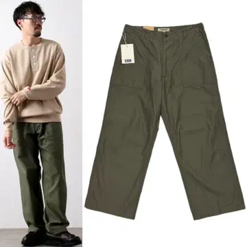 FOB FACTORY 새상품 베이커 팬츠 타입 2 퍼티그 팬츠