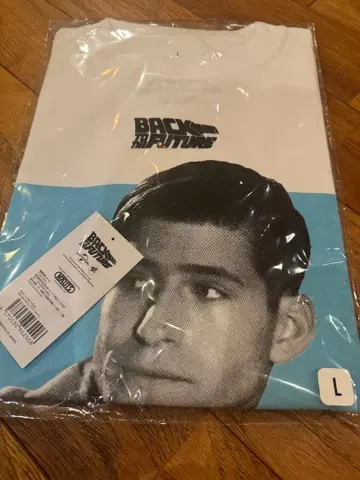 백투더퓨처 도쿄 코믹콘 40주년 T셔츠 L사이즈