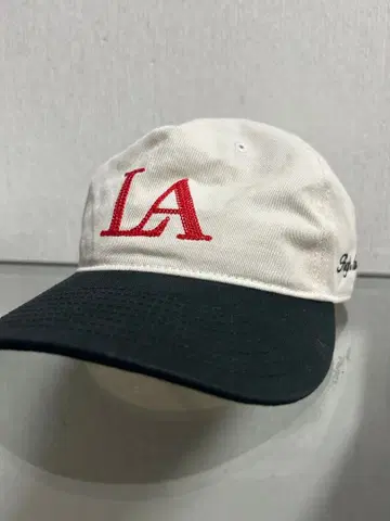 LA 로고 자수 야구 모자