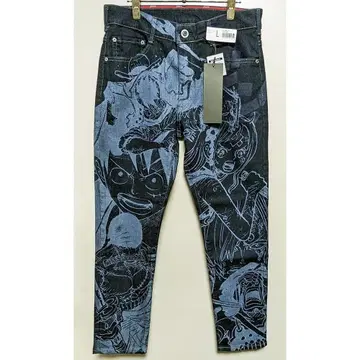 EDWIN x 주간 소년 점프 ONE PIECE 데님 팬츠 L 새상품