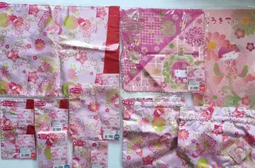 헤이세이 레트로 미사용 헬로키티 히메코케시 키티 가방 잡화 세트 산리오