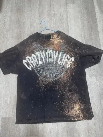 ZAC VARGAS 할리데이비슨 블리치 티셔츠 2XL