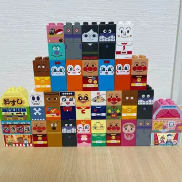 [ 익명 배송 ] 호빵맨 블록 세트