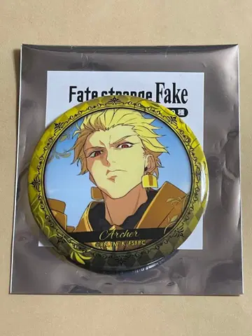 Fate strange fake 캔뱃지 길가메쉬