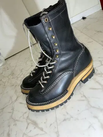 세상에 단 하나 웨스코 잡마스터 트리플 미드솔 커스텀 컨디션 최상 8E