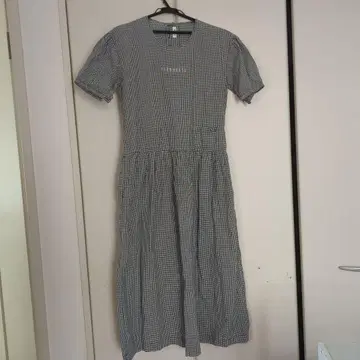 PINK HOUSE 깅엄 체크 원피스